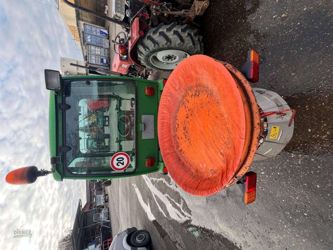 Kommunaltraktor van het type John Deere 4100 Allrad, Gebrauchtmaschine in Buggingen (Foto 5)