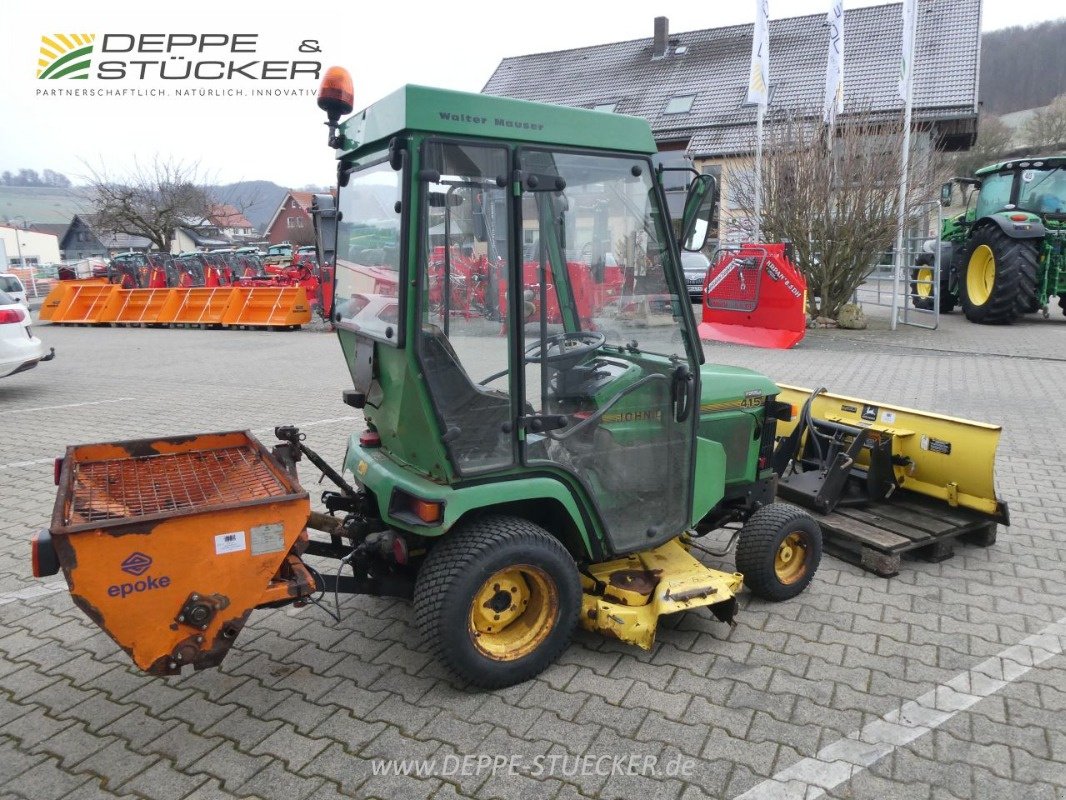 Kommunaltraktor du type John Deere 415, Gebrauchtmaschine en Lauterberg/Barbis (Photo 26)