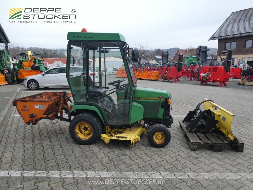 Kommunaltraktor tip John Deere 415, Gebrauchtmaschine in Lauterberg/Barbis (Poză 27)