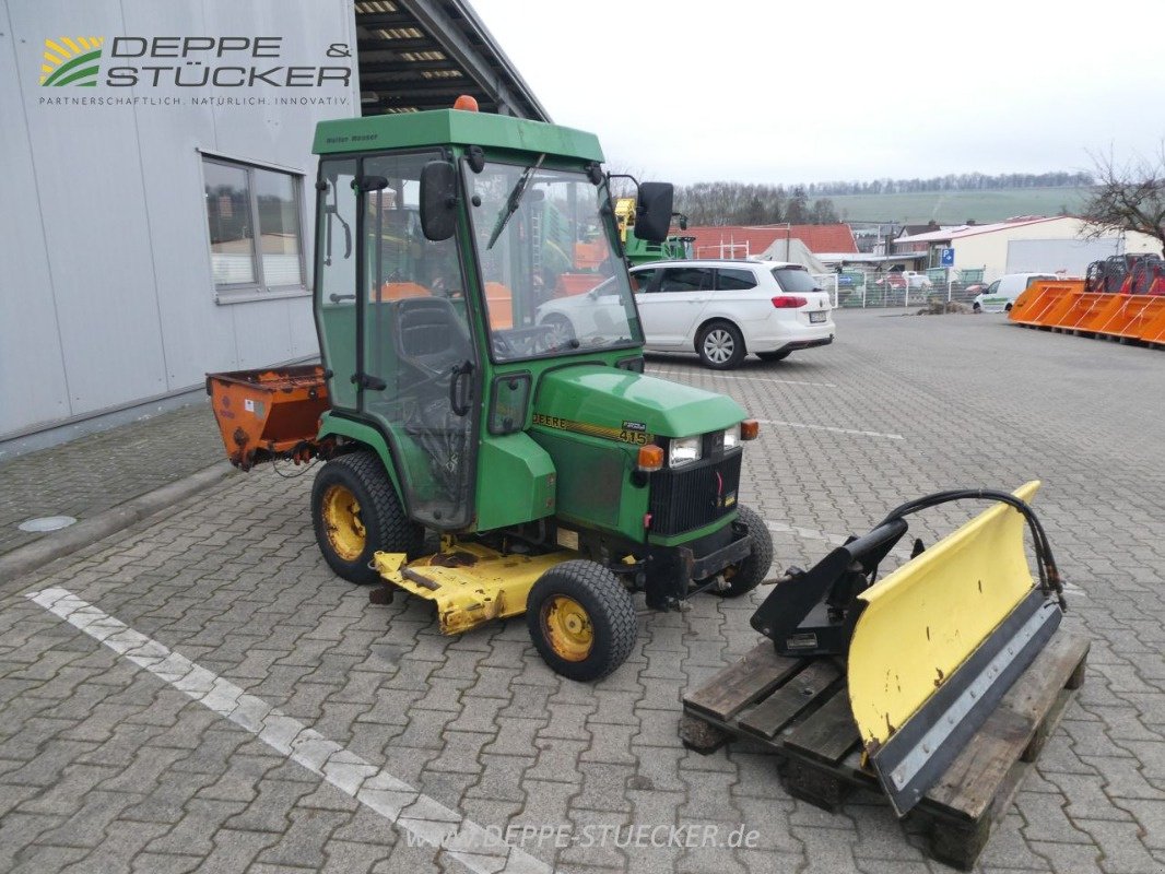 Kommunaltraktor tip John Deere 415, Gebrauchtmaschine in Lauterberg/Barbis (Poză 28)