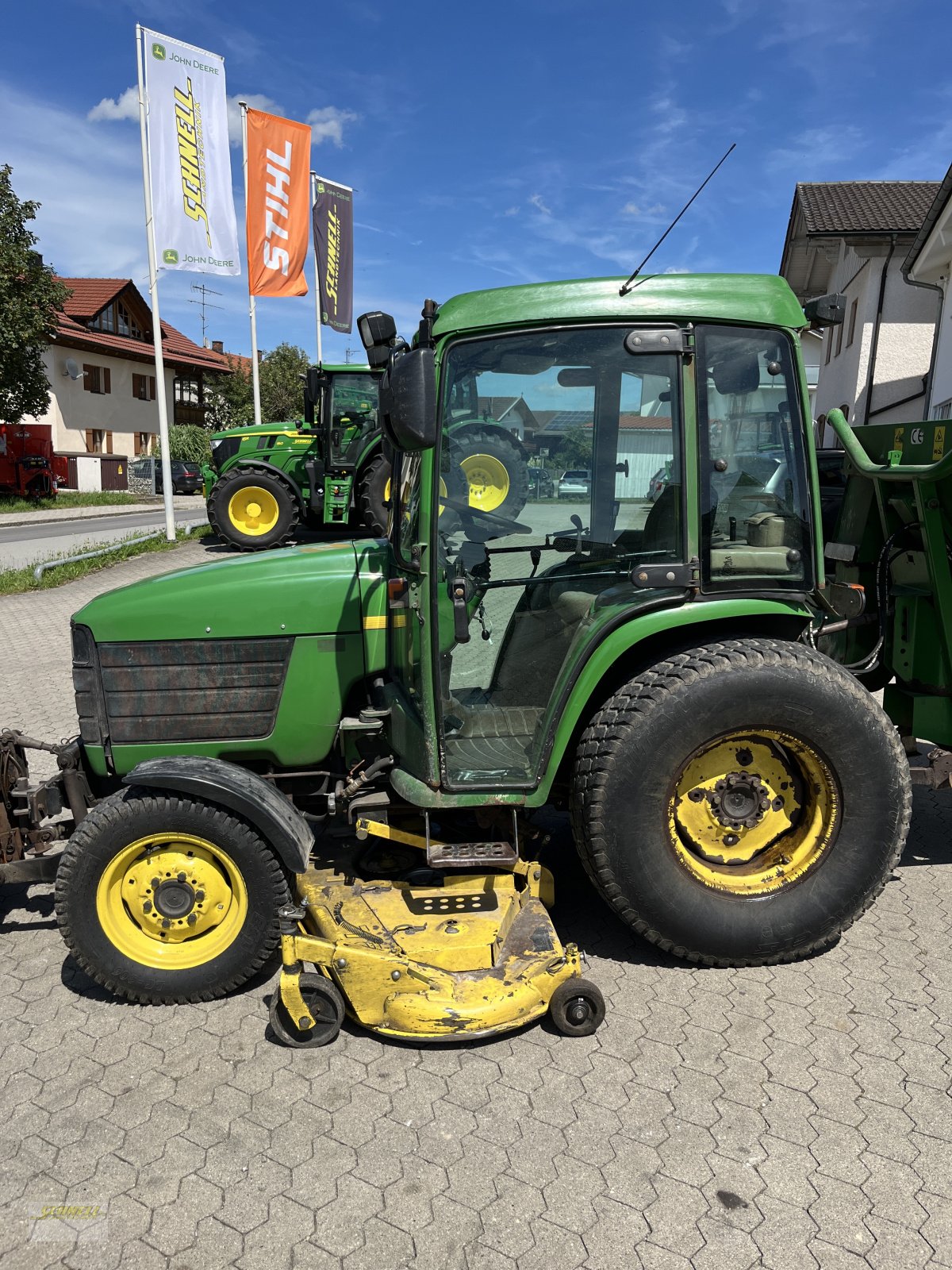 Kommunaltraktor del tipo John Deere 4400, Gebrauchtmaschine In Söchtenau (Immagine 3)