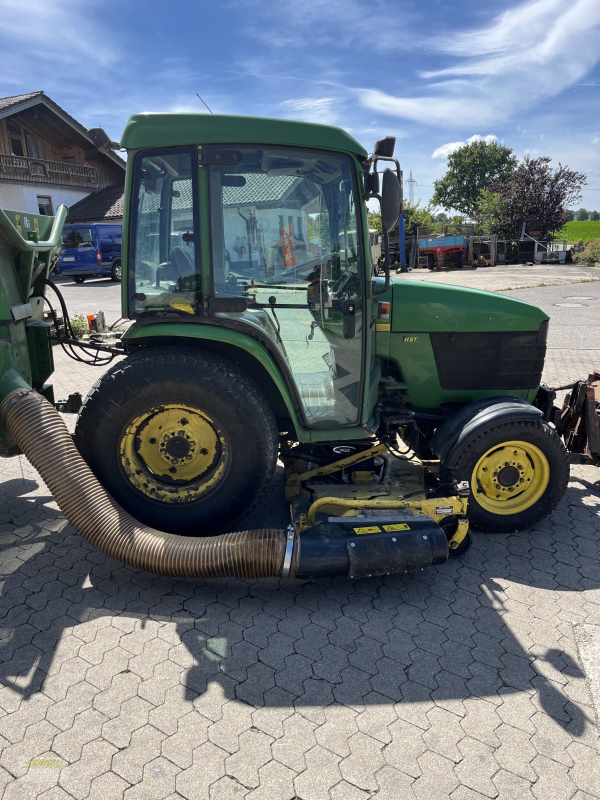 Kommunaltraktor del tipo John Deere 4400, Gebrauchtmaschine In Söchtenau (Immagine 8)