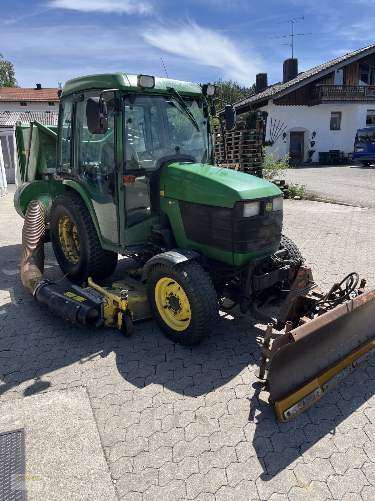 Kommunaltraktor del tipo John Deere 4400, Gebrauchtmaschine en Söchtenau (Imagen 9)