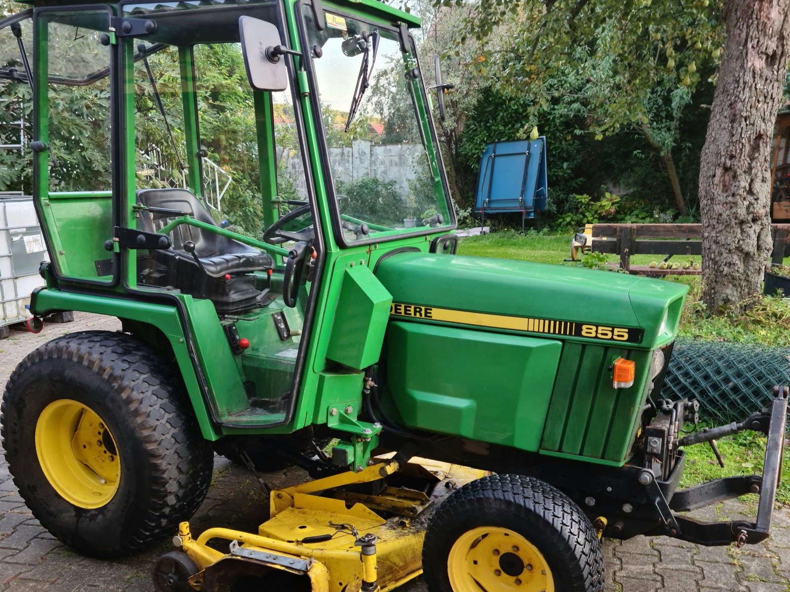 Kommunaltraktor Türe ait John Deere 855D, Gebrauchtmaschine içinde Altmanns (resim 1)