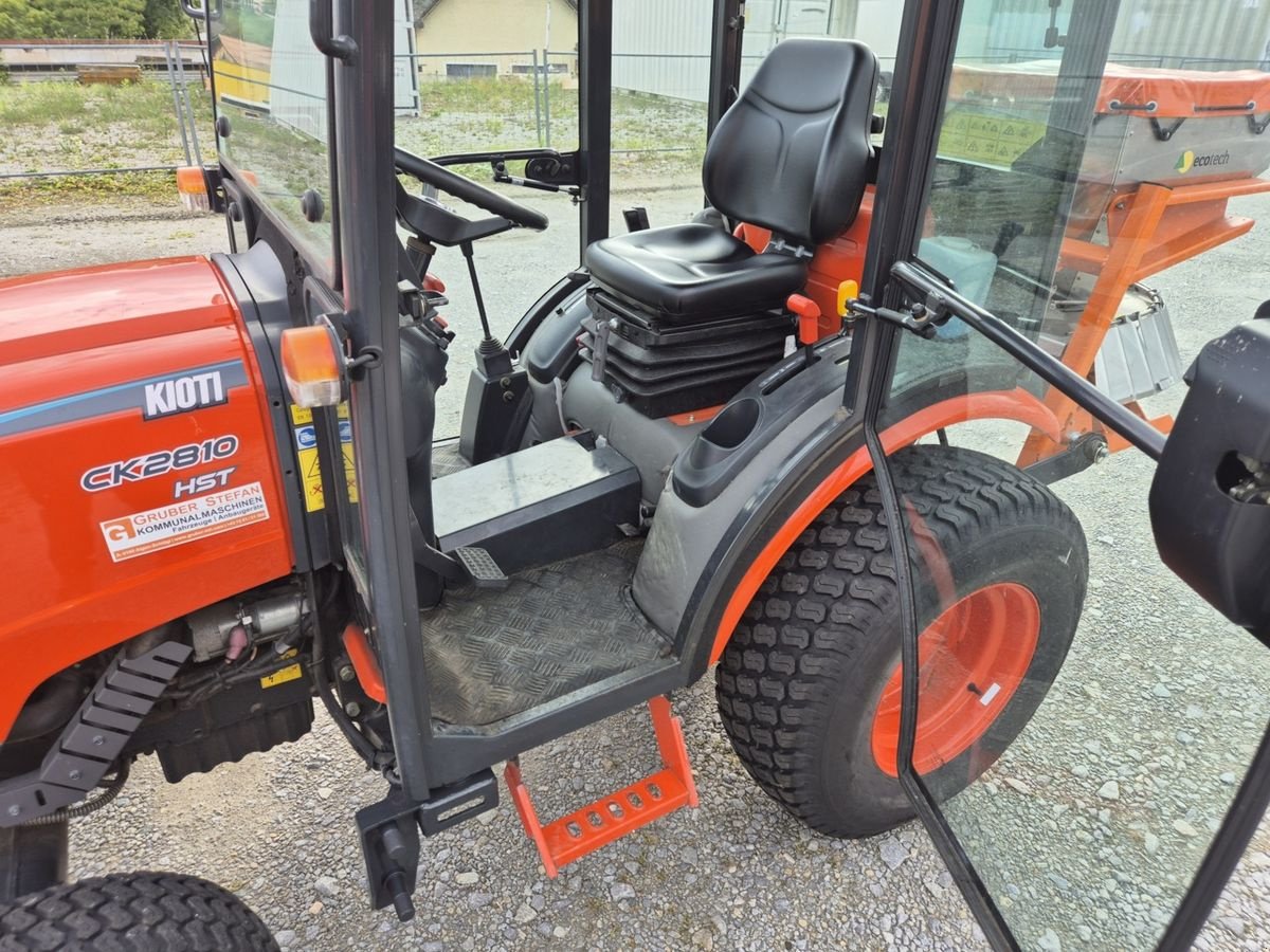 Kommunaltraktor a típus Kioti CK 2810 HST Traktor Winterdienst Streuer Kabine, Gebrauchtmaschine ekkor: Aigen-Schlägl (Kép 14)