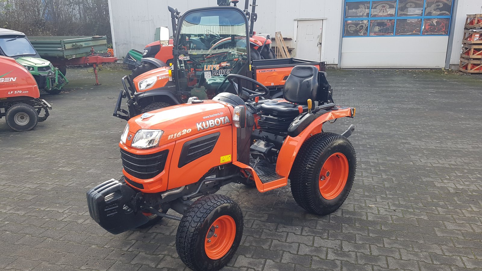 Kommunaltraktor van het type Kubota B1620, Gebrauchtmaschine in Olpe (Foto 1)