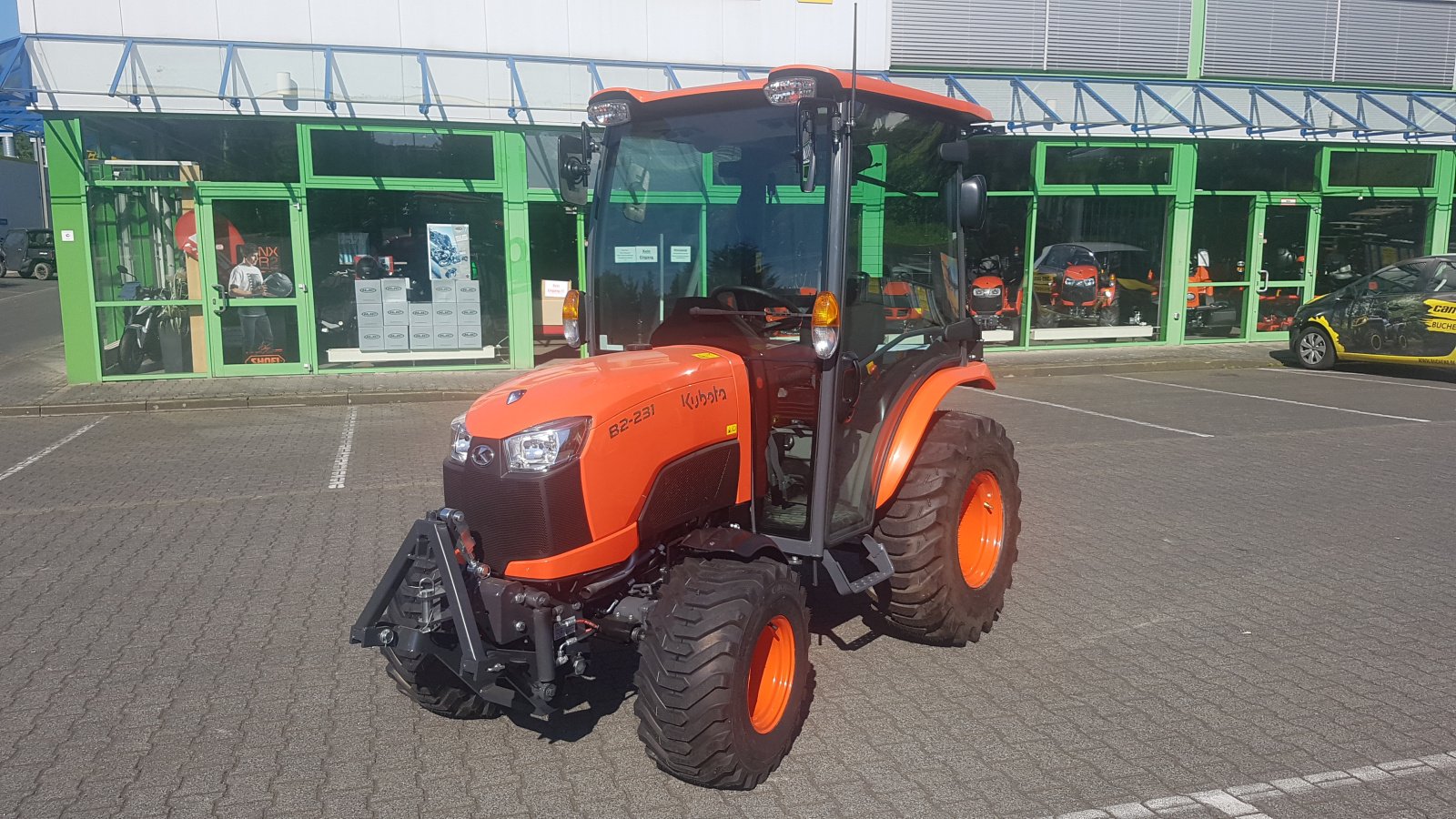 Kommunaltraktor typu Kubota B2-231 H CAB, Neumaschine v Olpe (Obrázek 4)