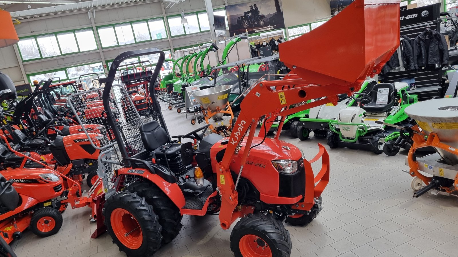 Kommunaltraktor typu Kubota B2-261 ROPS, Neumaschine v Olpe (Obrázek 18)