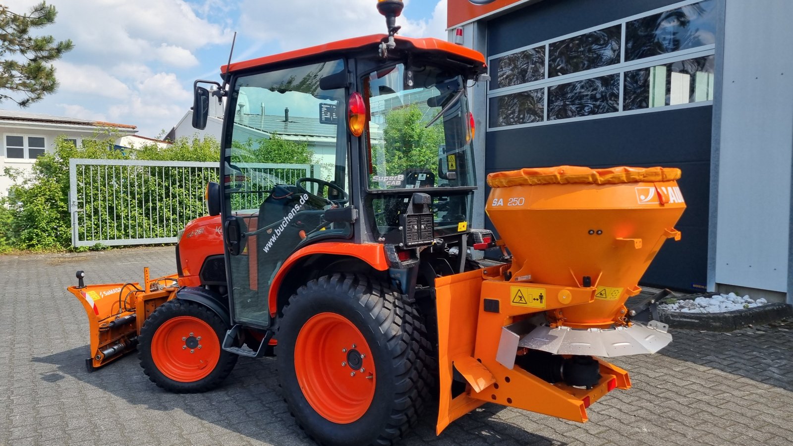 Kommunaltraktor Türe ait Kubota B2-261 Winterdienst, Gebrauchtmaschine içinde Olpe (resim 7)