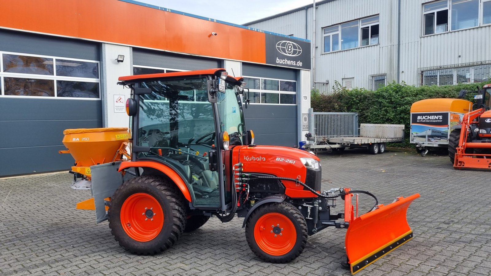 Kommunaltraktor del tipo Kubota B2-261 Winterdienst, Neumaschine en Olpe (Imagen 8)