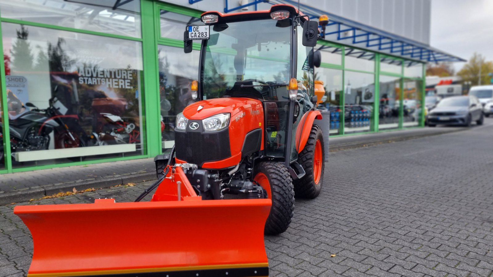 Kommunaltraktor Türe ait Kubota B2-261 Winterdienst, Neumaschine içinde Olpe (resim 11)