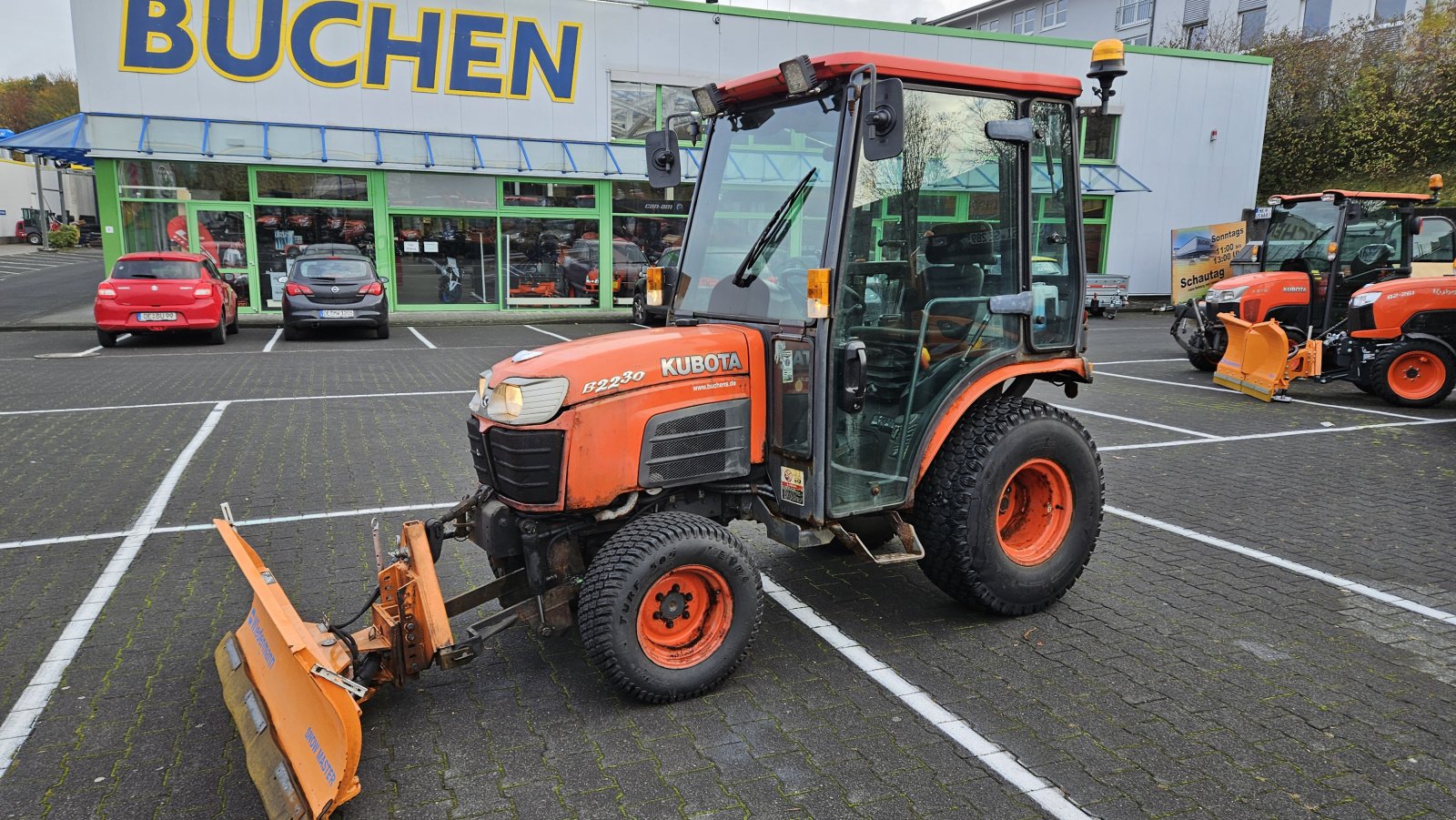 Kommunaltraktor Türe ait Kubota B2230, Gebrauchtmaschine içinde Olpe (resim 7)