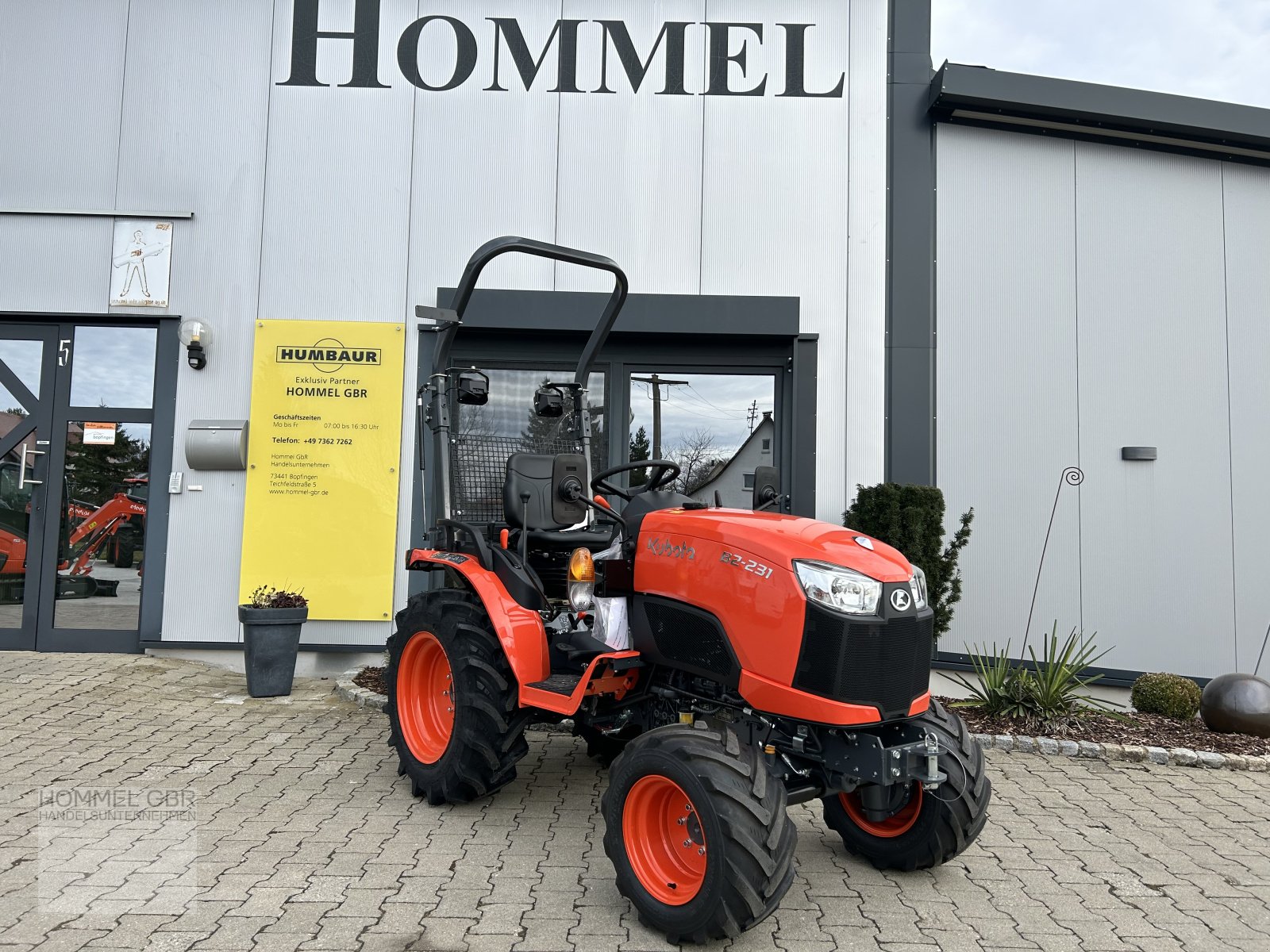 Kommunaltraktor des Typs Kubota B2231 B2 Hydrostat Reitplatz, Neumaschine in Bopfingen (Bild 1)