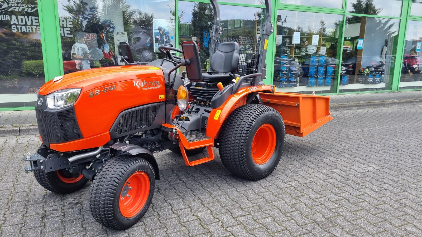 Kommunaltraktor Türe ait Kubota B2261 HST, Gebrauchtmaschine içinde Olpe (resim 4)