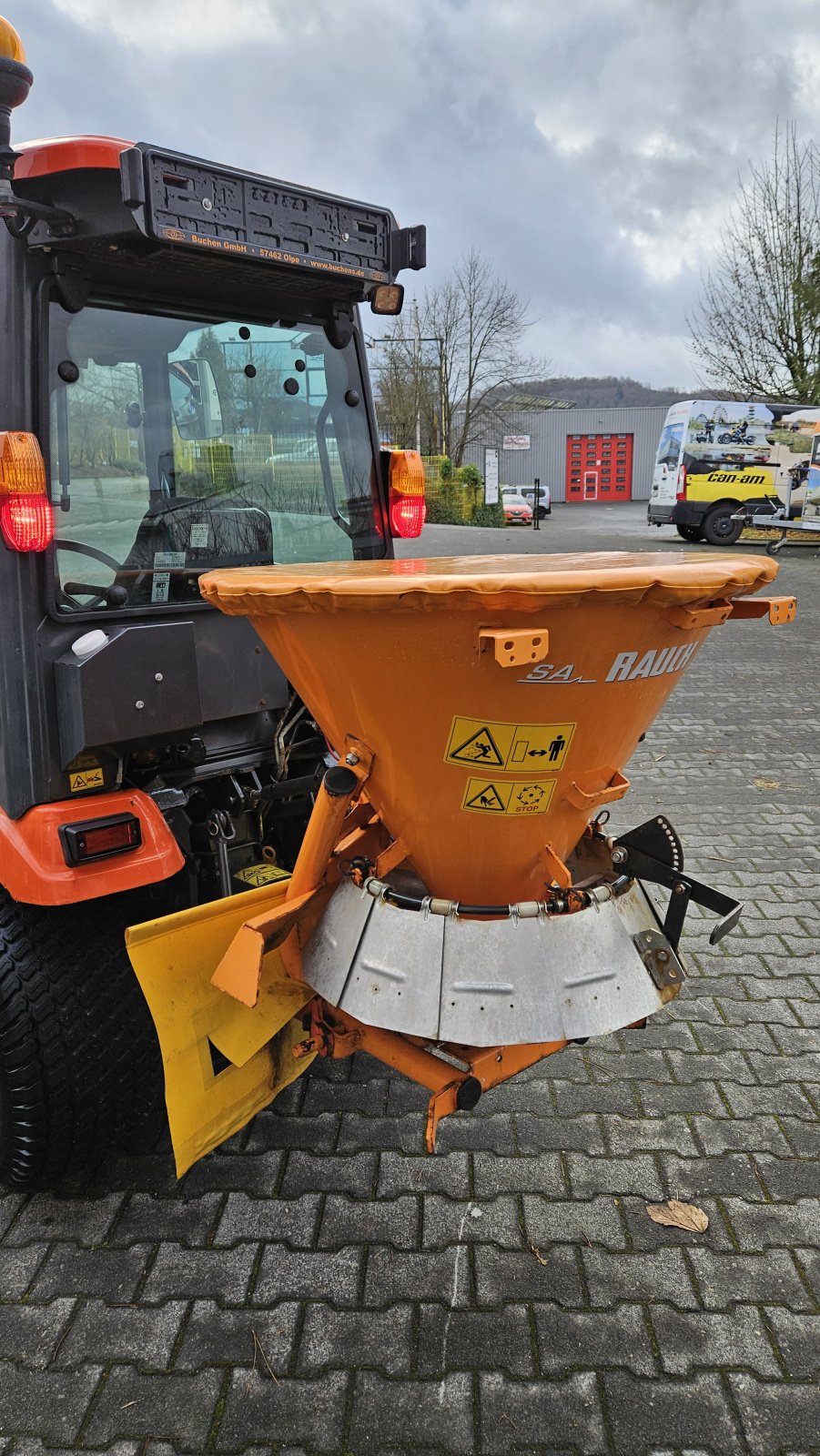 Kommunaltraktor typu Kubota BX 231 CAB Winterdienst, Gebrauchtmaschine w Olpe (Zdjęcie 10)