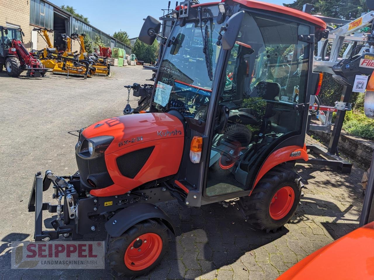 Kommunaltraktor typu Kubota BX 231 DV KABINE, Neumaschine v Groß-Umstadt (Obrázek 1)