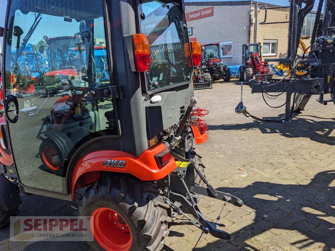 Kommunaltraktor Türe ait Kubota BX 231 DV KABINE, Neumaschine içinde Groß-Umstadt (resim 3)