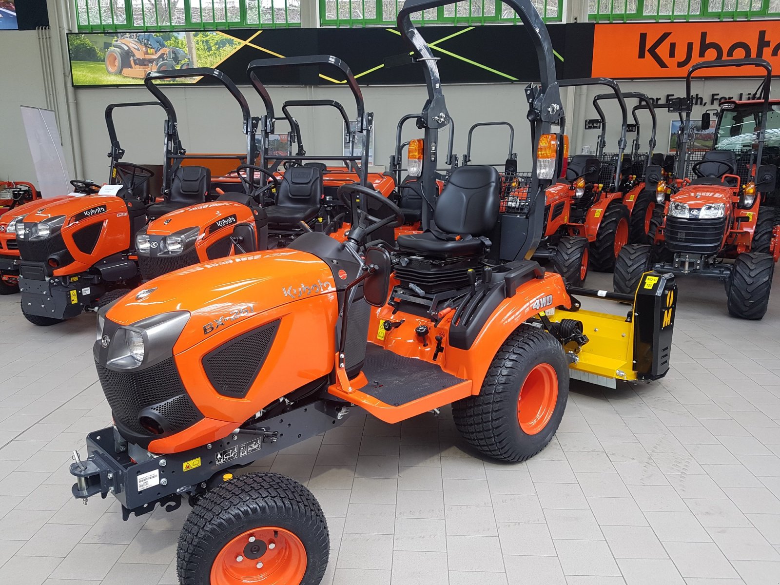 Kommunaltraktor tipa Kubota BX 261  ab 0,99%, Neumaschine u Olpe (Slika 1)