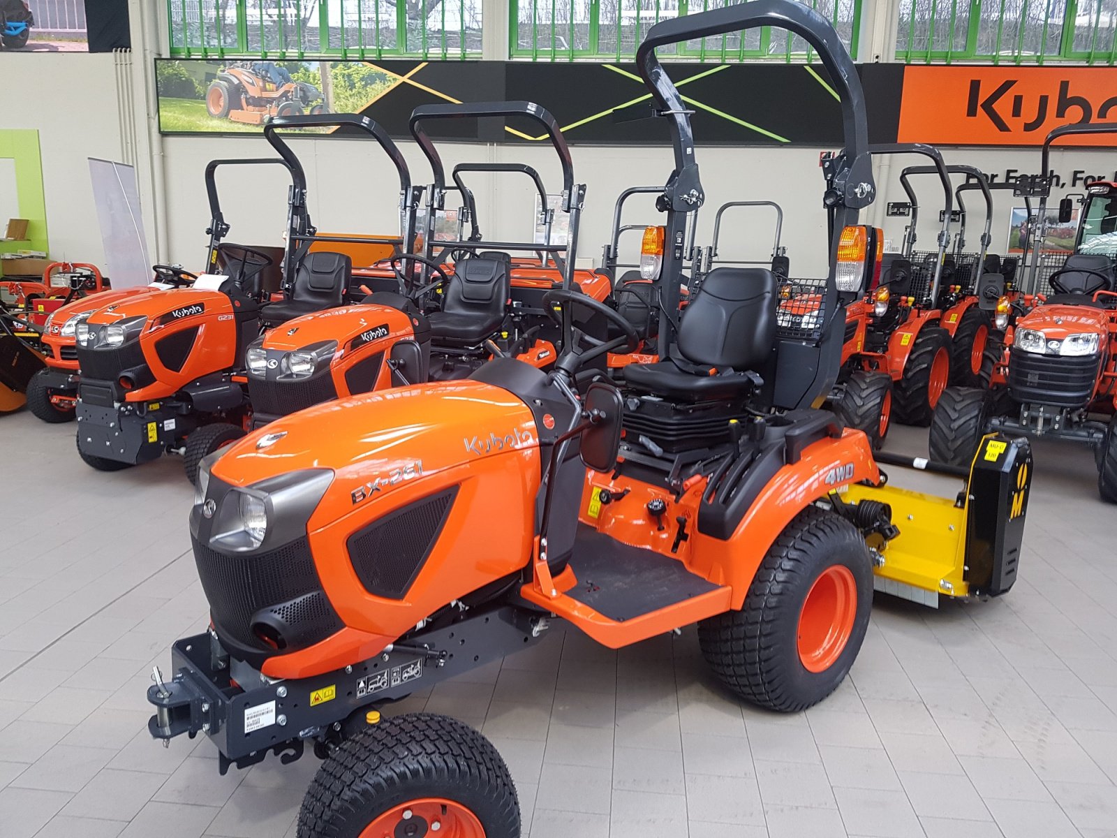 Kommunaltraktor typu Kubota BX 261  ab 0,99%, Neumaschine v Olpe (Obrázek 3)