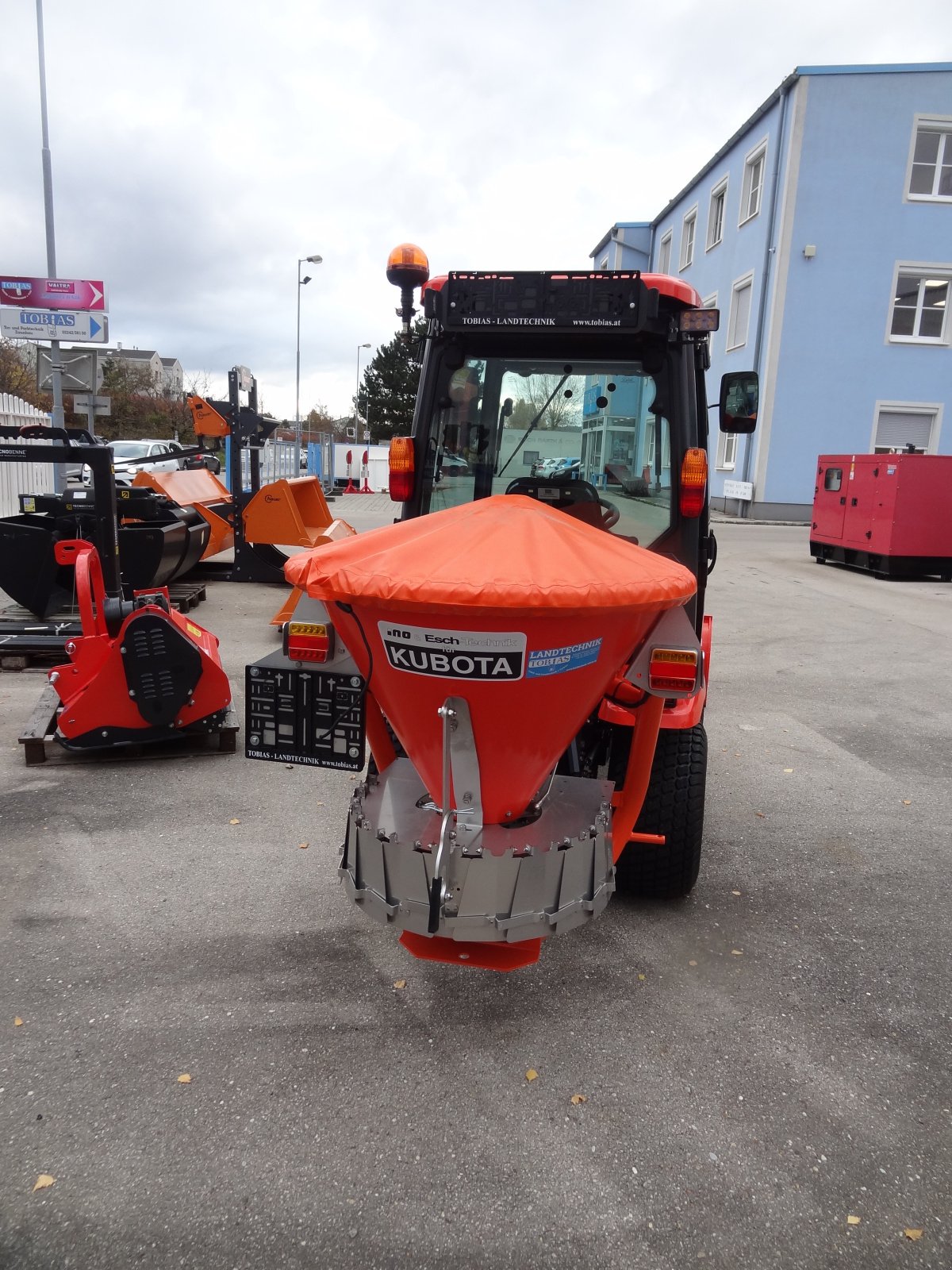 Kommunaltraktor van het type Kubota BX 261 CAB, Neumaschine in St.Andrä-Wördern (Foto 10)