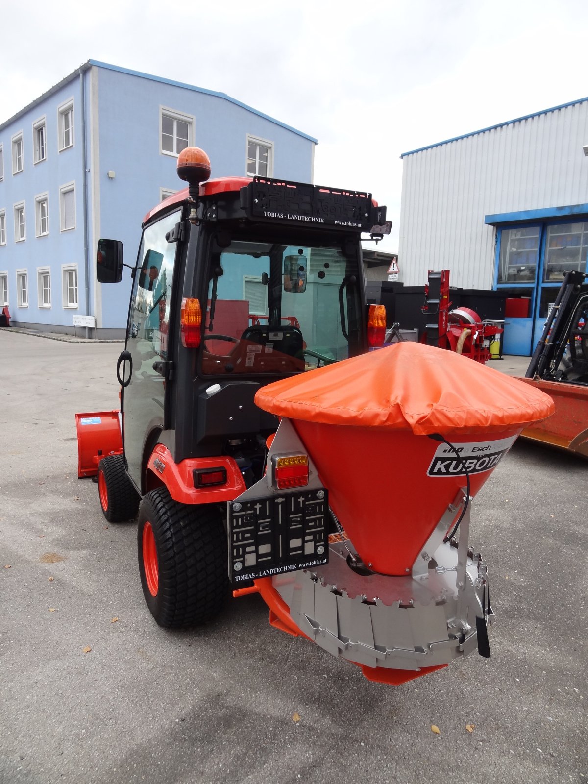 Kommunaltraktor Türe ait Kubota BX 261 CAB, Neumaschine içinde St.Andrä-Wördern (resim 11)