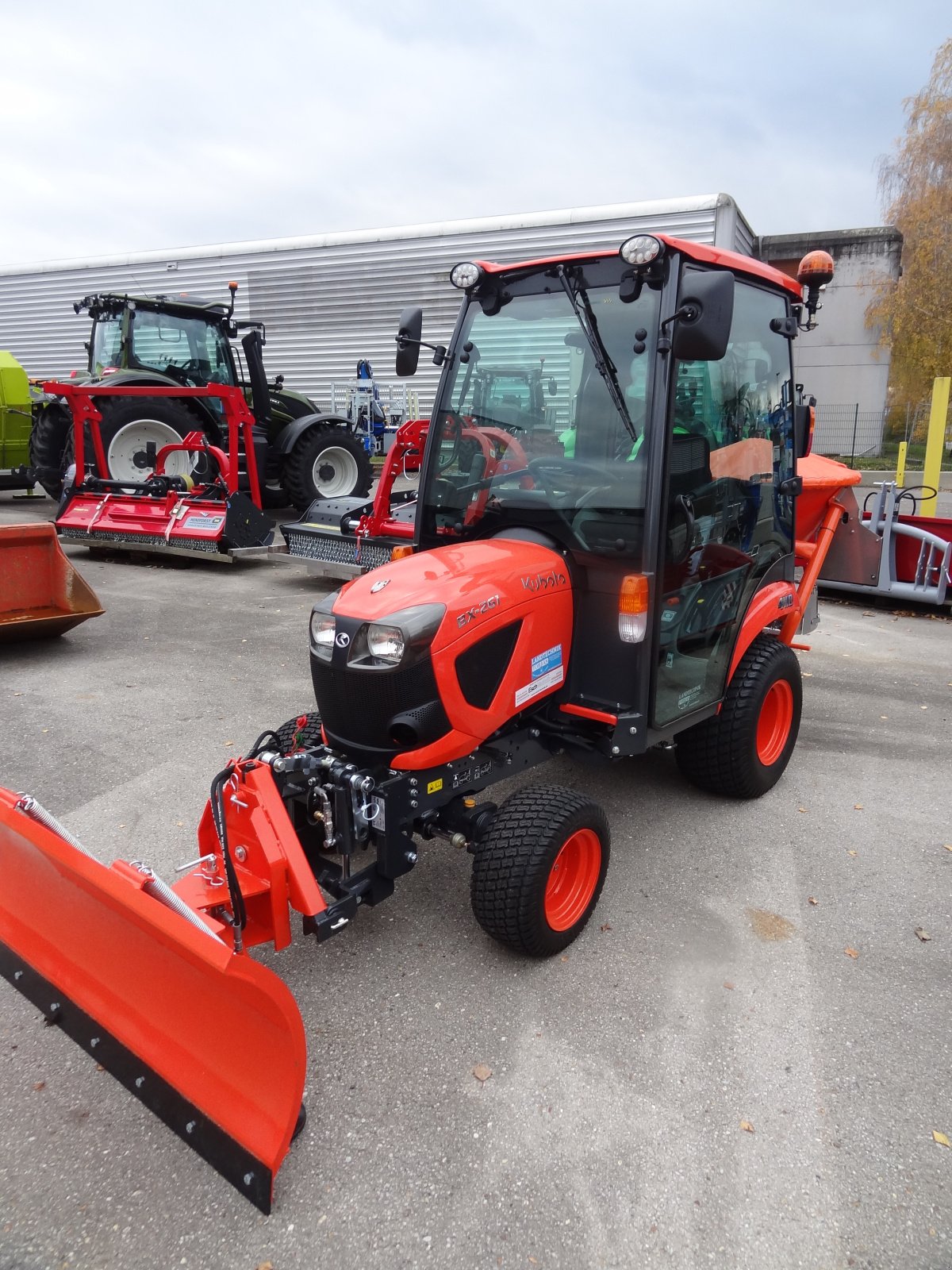 Kommunaltraktor van het type Kubota BX 261 CAB, Neumaschine in St.Andrä-Wördern (Foto 17)