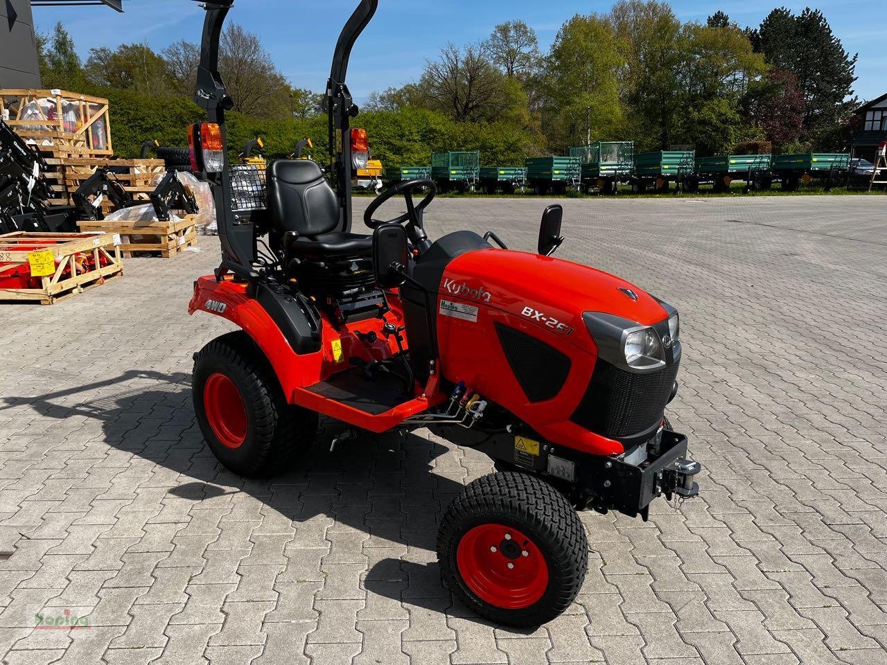 Kommunaltraktor of the type Kubota BX 261 ROPS, Neumaschine in Bakum (Picture 5)