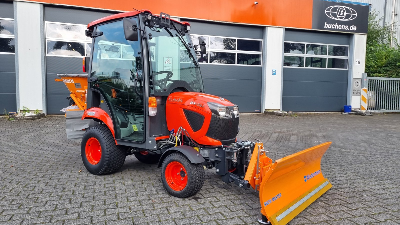 Kommunaltraktor typu Kubota BX 261 Winterdienst, Neumaschine v Olpe (Obrázok 2)