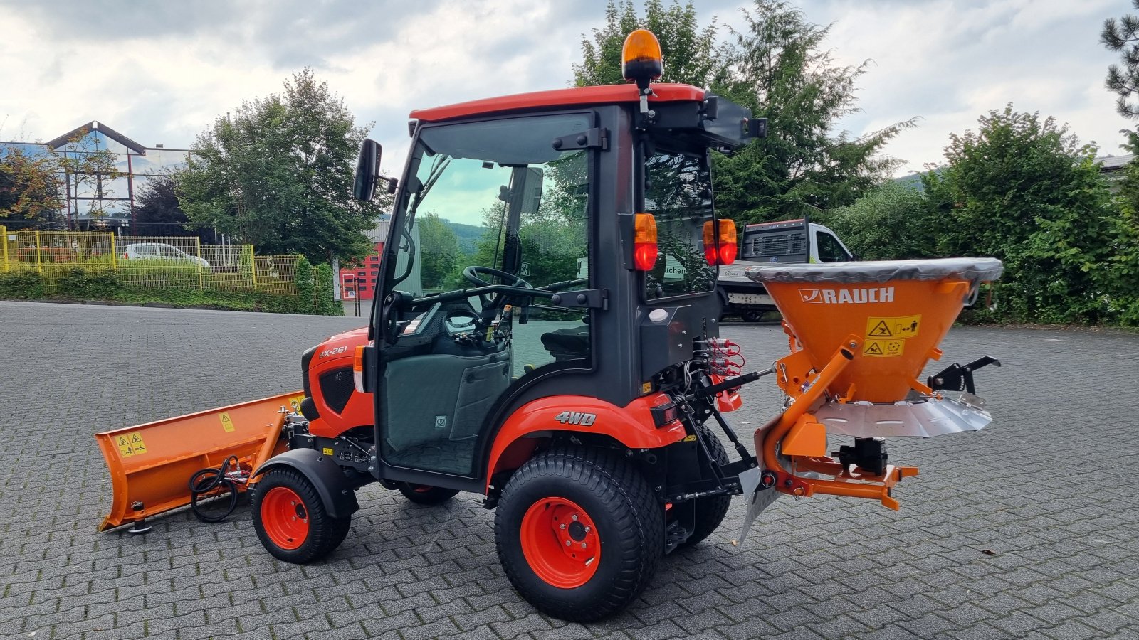 Kommunaltraktor typu Kubota BX 261 Winterdienst, Neumaschine v Olpe (Obrázok 13)