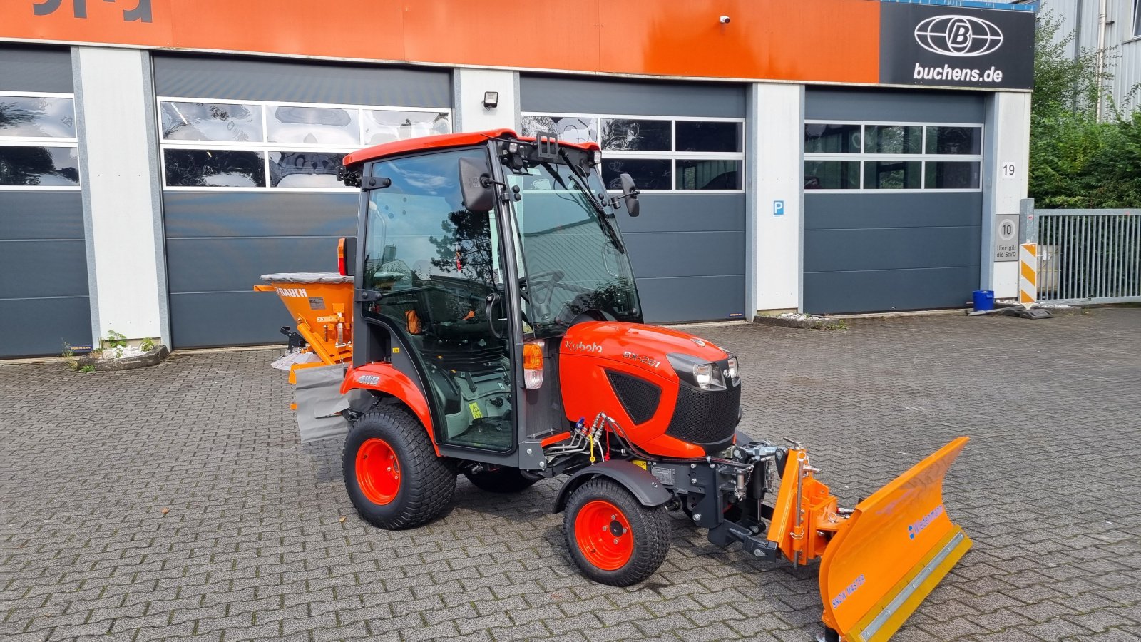 Kommunaltraktor a típus Kubota BX 261 Winterdienst, Neumaschine ekkor: Olpe (Kép 16)