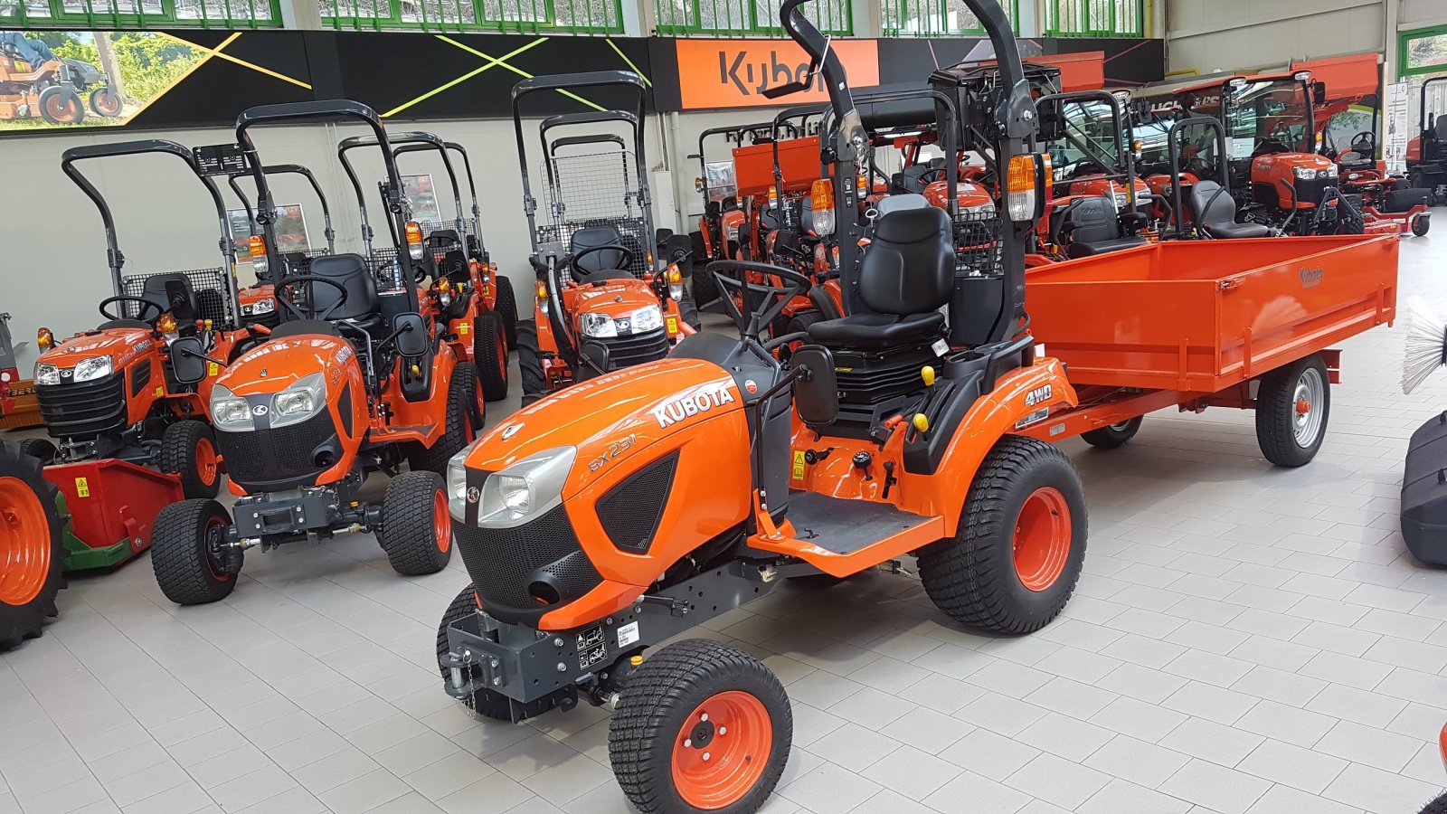 Kommunaltraktor typu Kubota BX231 Allrad, Neumaschine v Olpe (Obrázek 1)