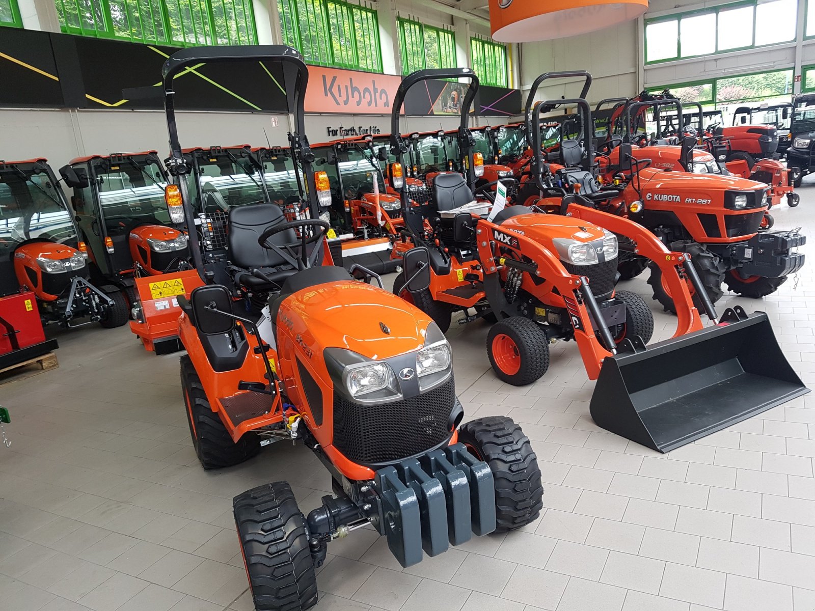 Kommunaltraktor Türe ait Kubota BX231 Allrad, Neumaschine içinde Olpe (resim 3)