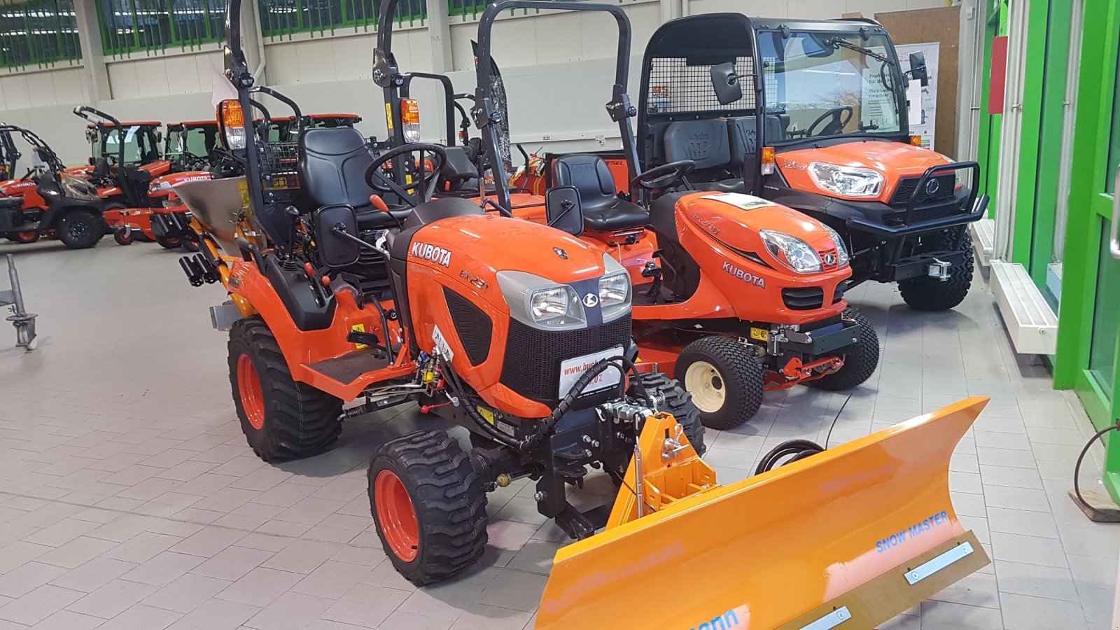 Kommunaltraktor του τύπου Kubota BX231  Winterdienst, Neumaschine σε Olpe (Φωτογραφία 1)