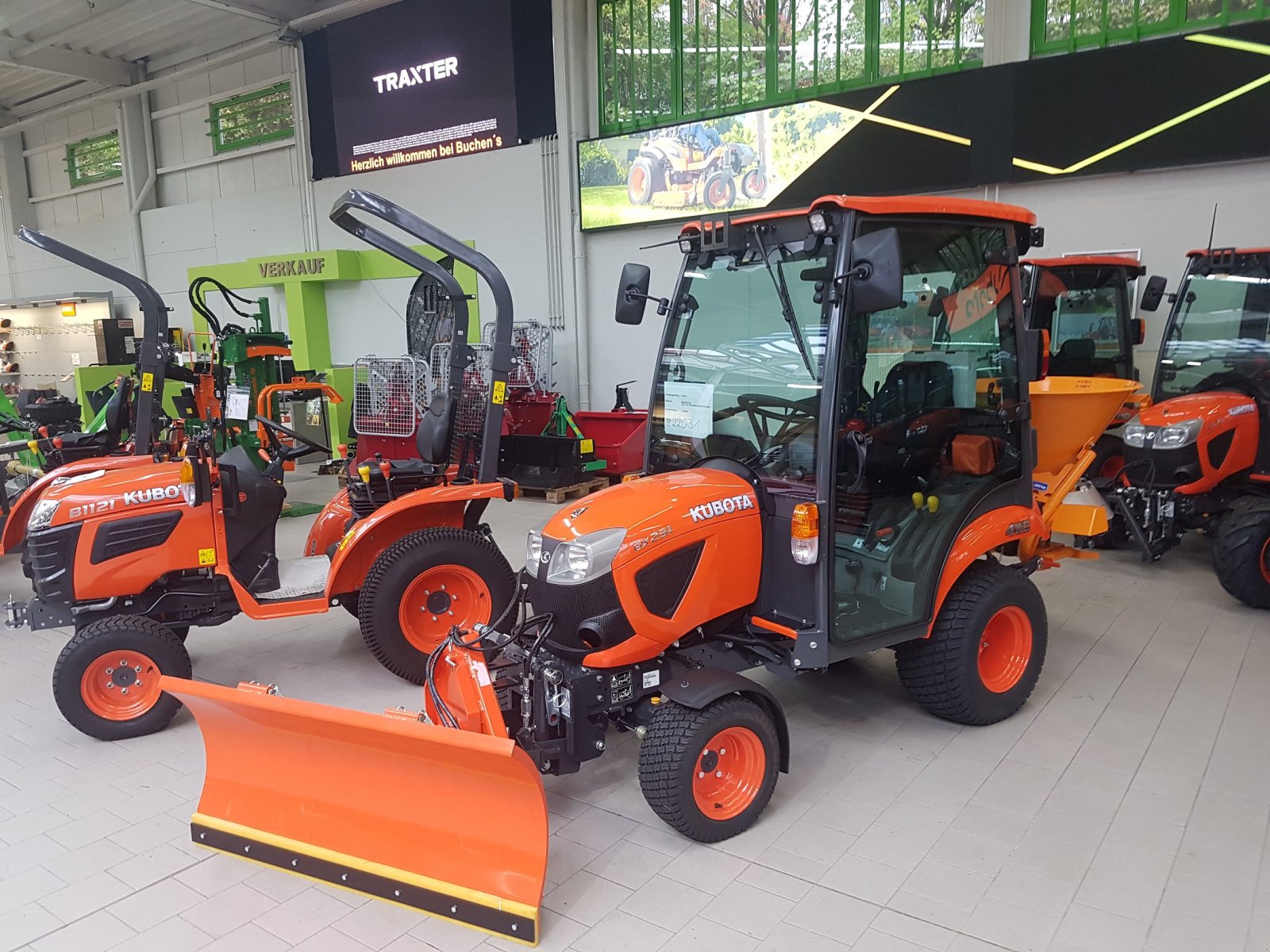 Kommunaltraktor tip Kubota BX231 Winterdienstpaket, Neumaschine in Olpe (Poză 1)