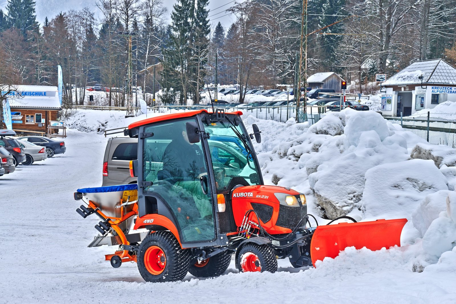 Kommunaltraktor tip Kubota BX231 Winterdienstpaket, Neumaschine in Olpe (Poză 7)