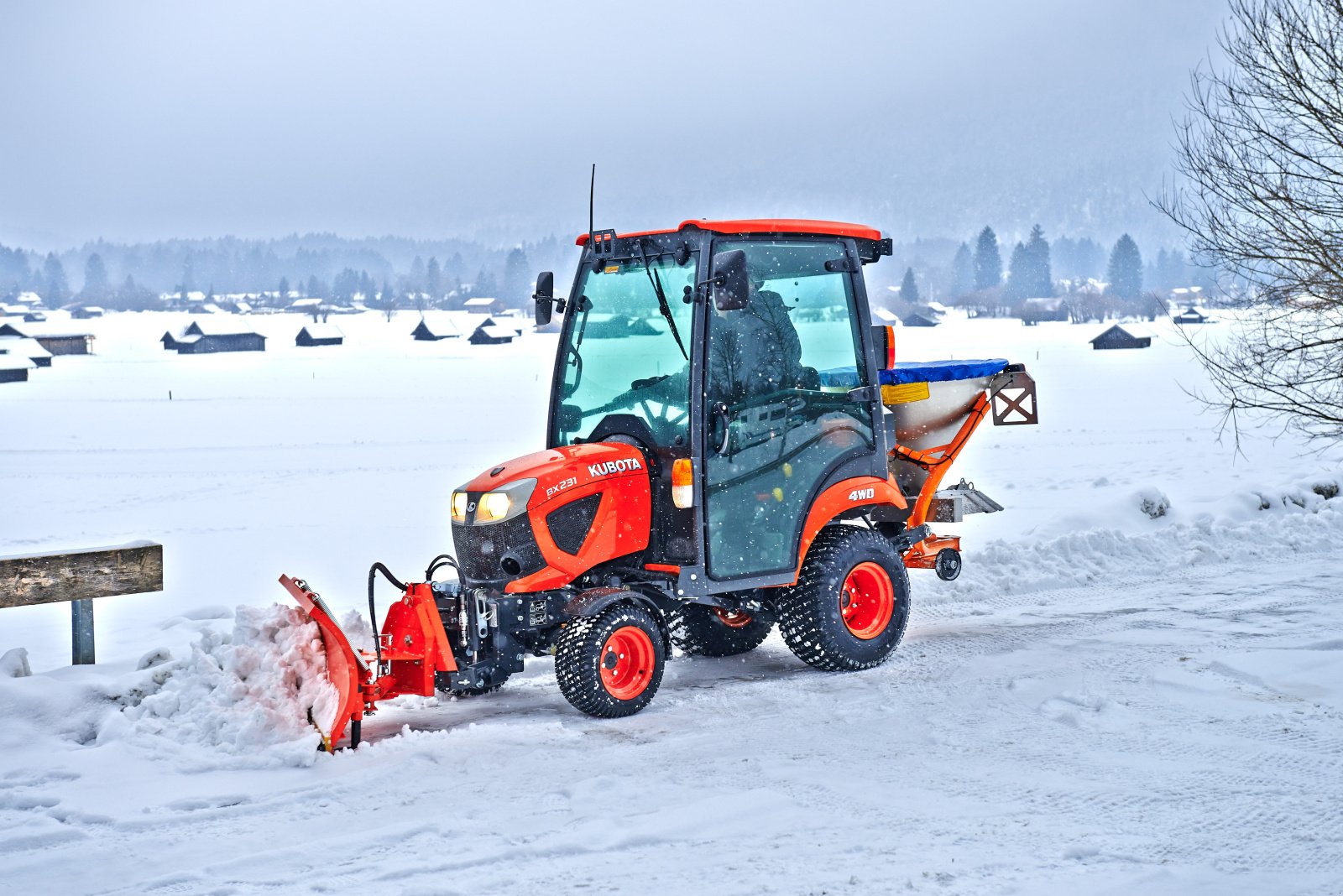 Kommunaltraktor tip Kubota BX231 Winterdienstpaket, Neumaschine in Olpe (Poză 8)