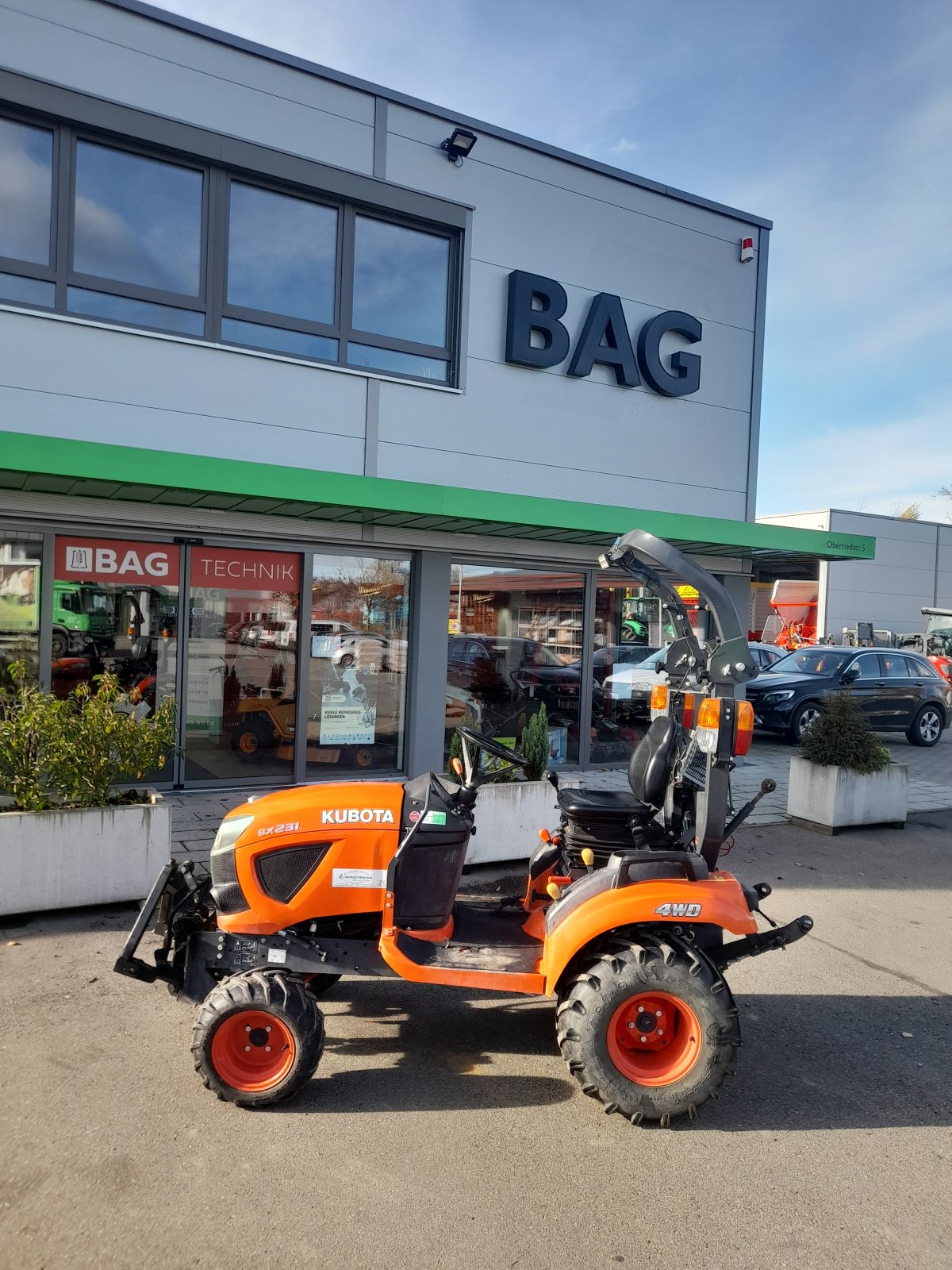 Kommunaltraktor van het type Kubota BX231, Gebrauchtmaschine in Bad Wurzach (Foto 1)