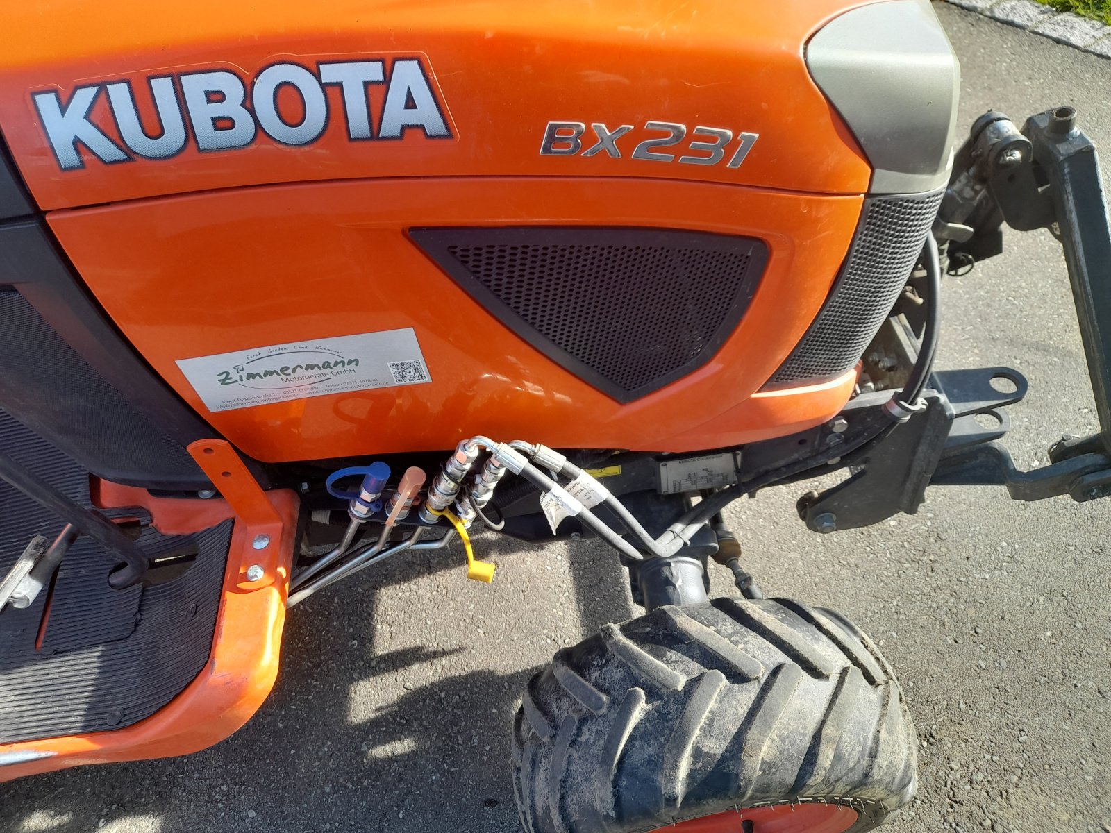 Kommunaltraktor του τύπου Kubota BX231, Gebrauchtmaschine σε Bad Wurzach (Φωτογραφία 4)