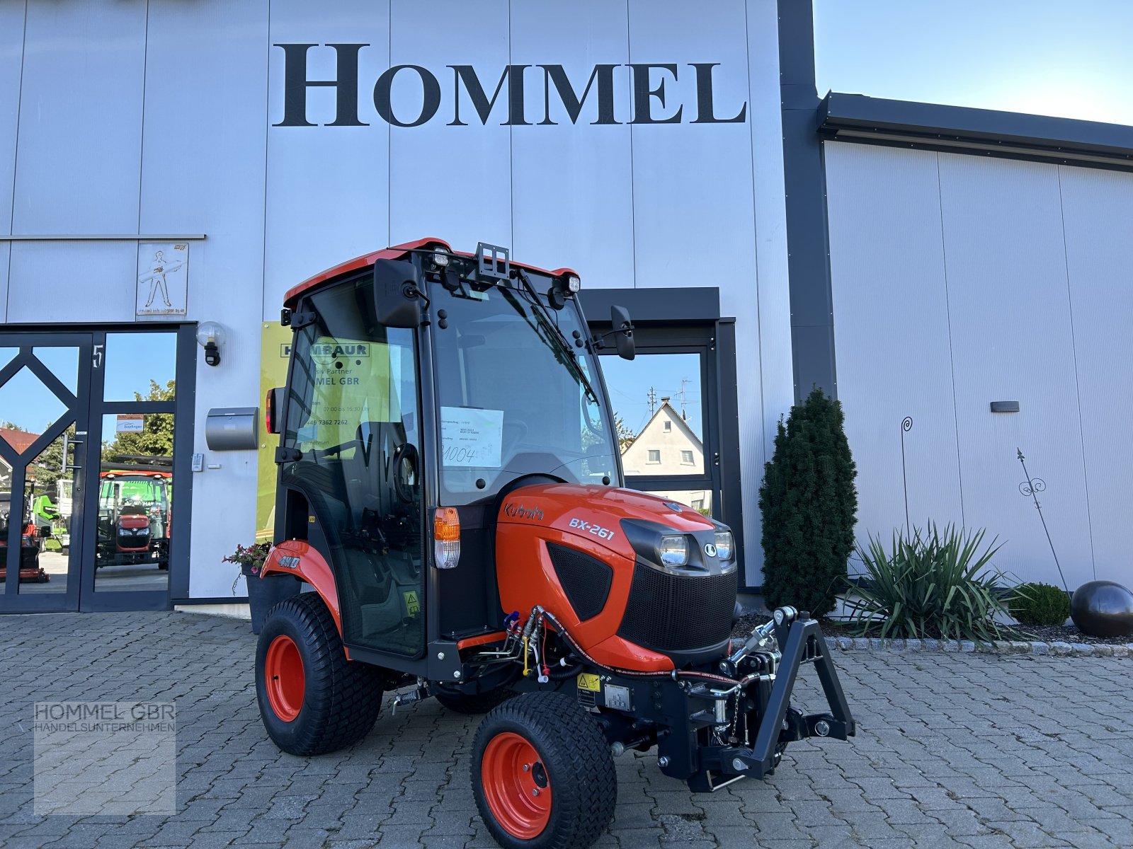 Kommunaltraktor tipa Kubota BX261 BX 261 Kabine CAB Kommunal Hausmeister, Neumaschine u Bopfingen (Slika 1)