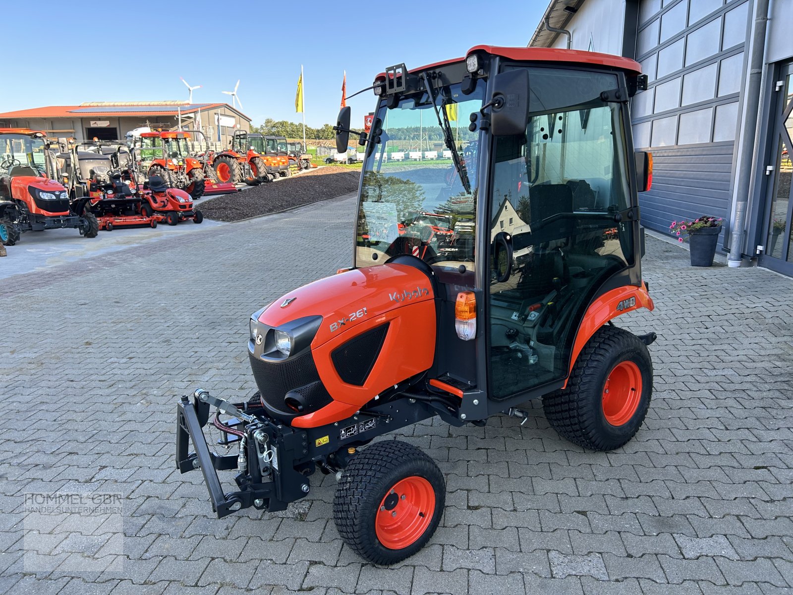 Kommunaltraktor del tipo Kubota BX261 BX 261 Kabine CAB Kommunal Hausmeister, Neumaschine en Bopfingen (Imagen 4)