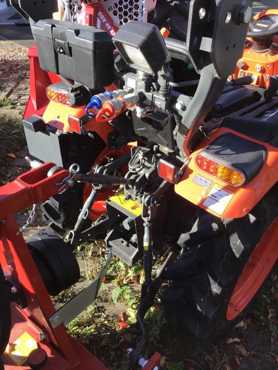 Kommunaltraktor of the type Kubota EK1-261 4WD (DT-EC), Neumaschine in Burgbernheim (Picture 10)