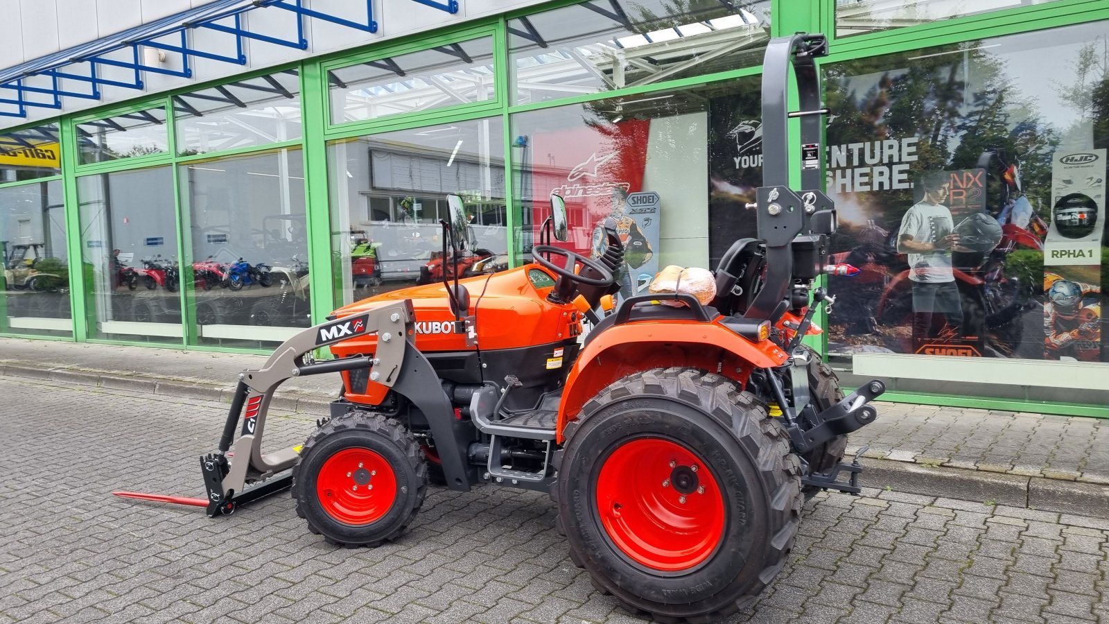 Kommunaltraktor typu Kubota EK1-261 Frontlader, Neumaschine v Olpe (Obrázek 4)