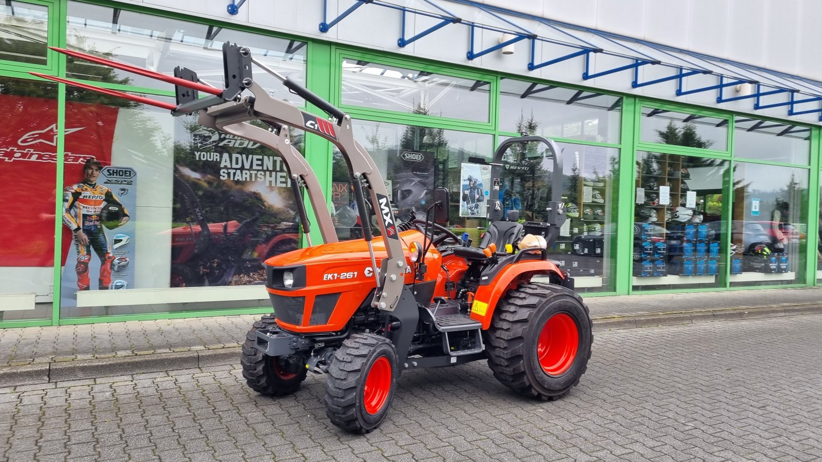 Kommunaltraktor типа Kubota EK1-261 Frontlader, Neumaschine в Olpe (Фотография 12)