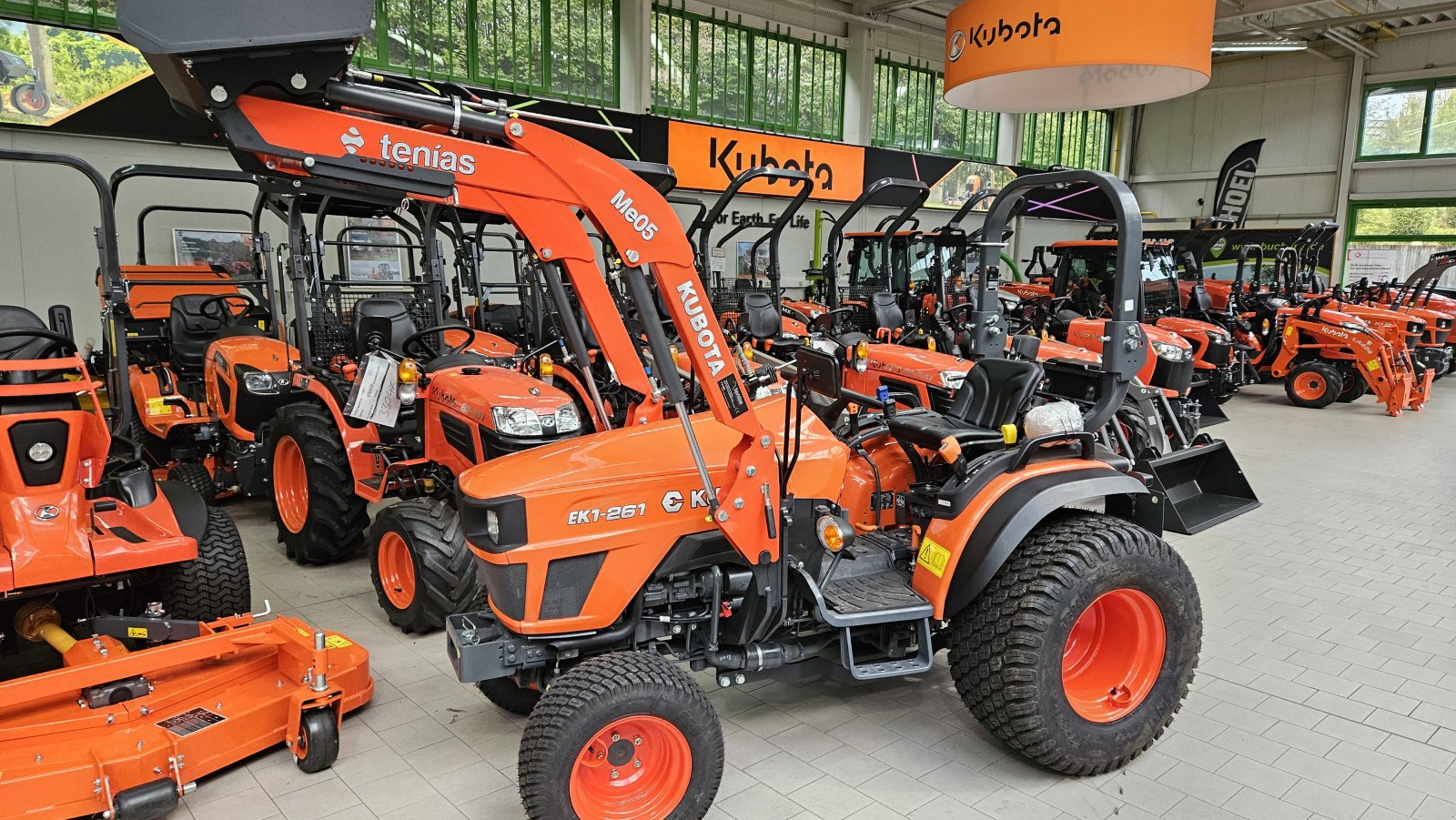 Kommunaltraktor typu Kubota EK1-261, Neumaschine w Olpe (Zdjęcie 4)