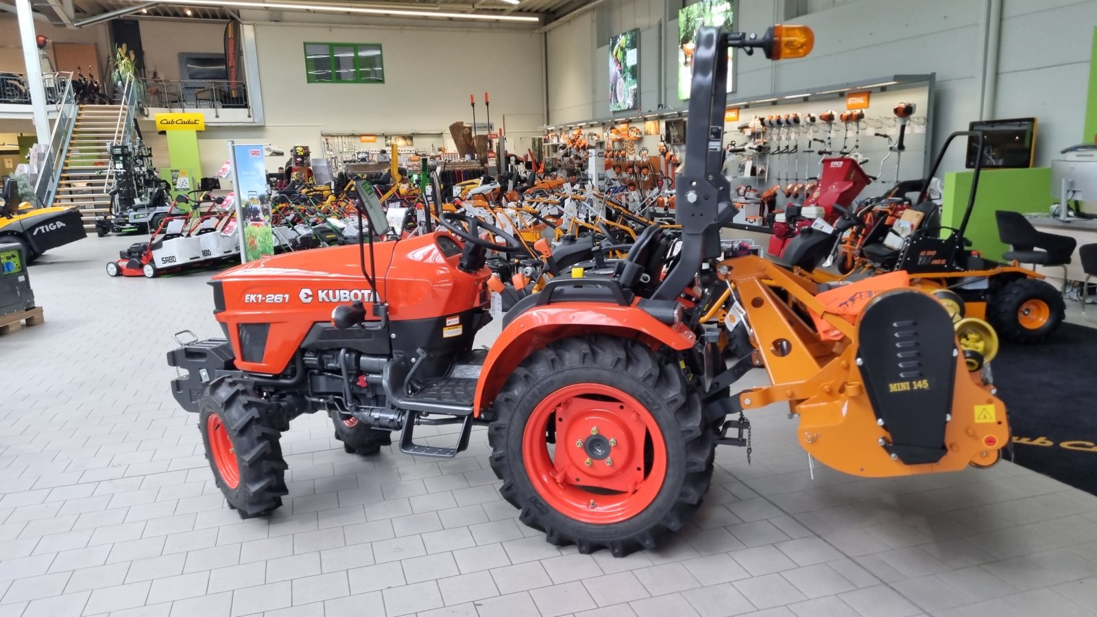 Kommunaltraktor typu Kubota EK1-261, Neumaschine w Olpe (Zdjęcie 5)