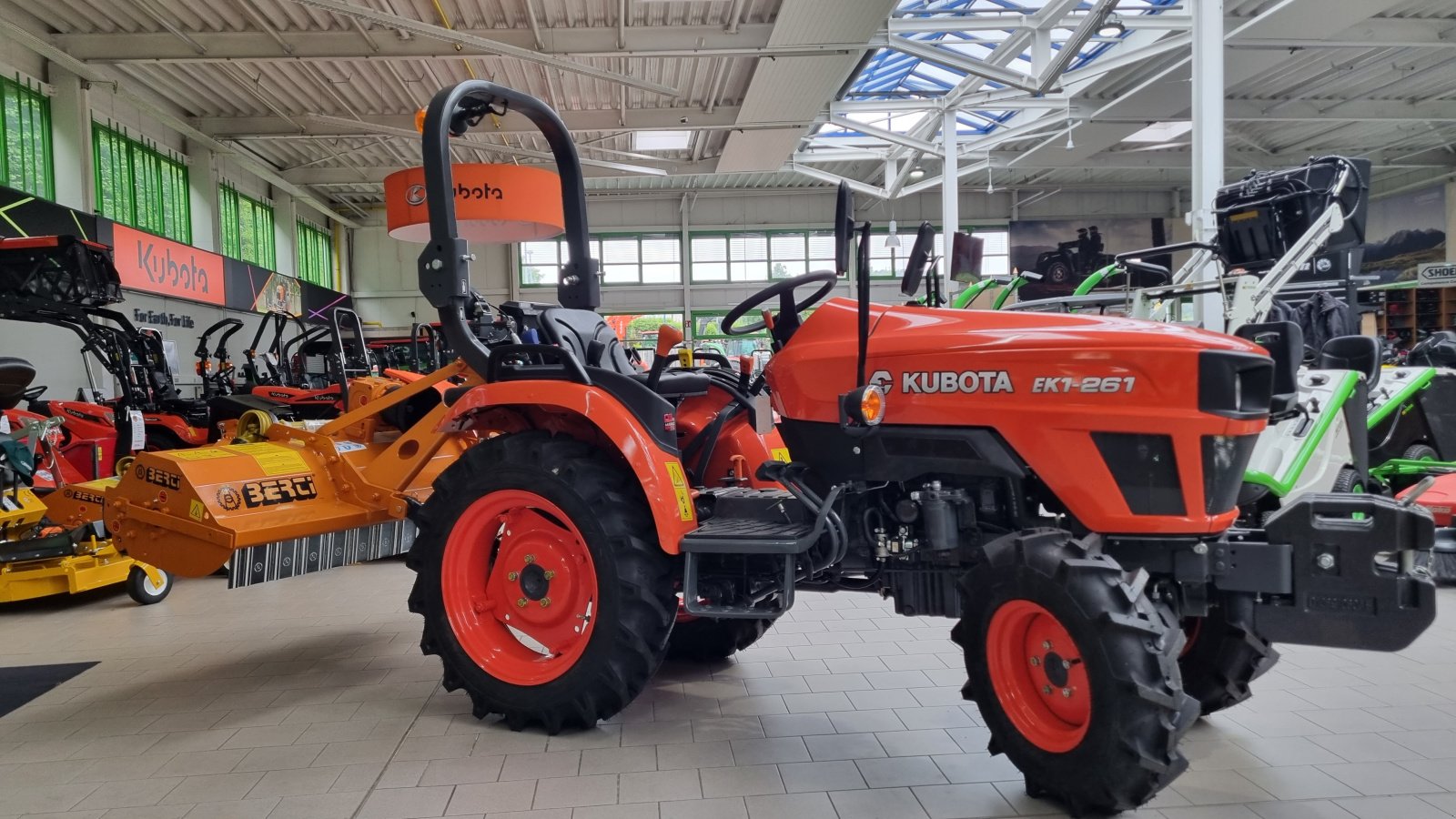 Kommunaltraktor typu Kubota EK1-261, Neumaschine w Olpe (Zdjęcie 7)