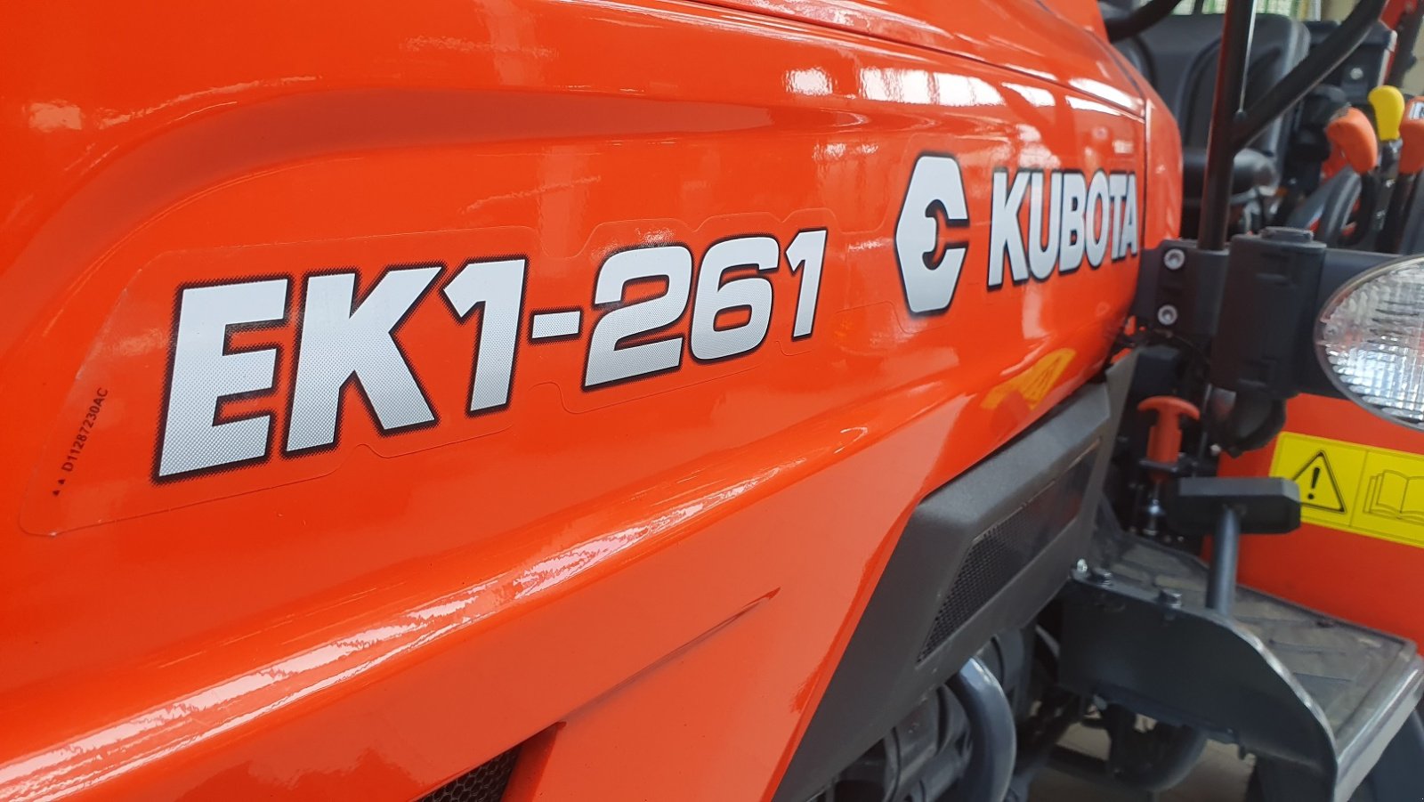 Kommunaltraktor typu Kubota EK1-261, Neumaschine w Olpe (Zdjęcie 9)