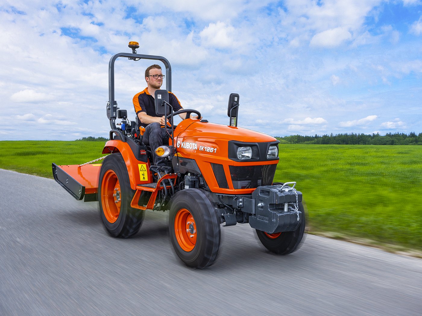 Kommunaltraktor del tipo Kubota EK1-261, Neumaschine In Olpe (Immagine 14)