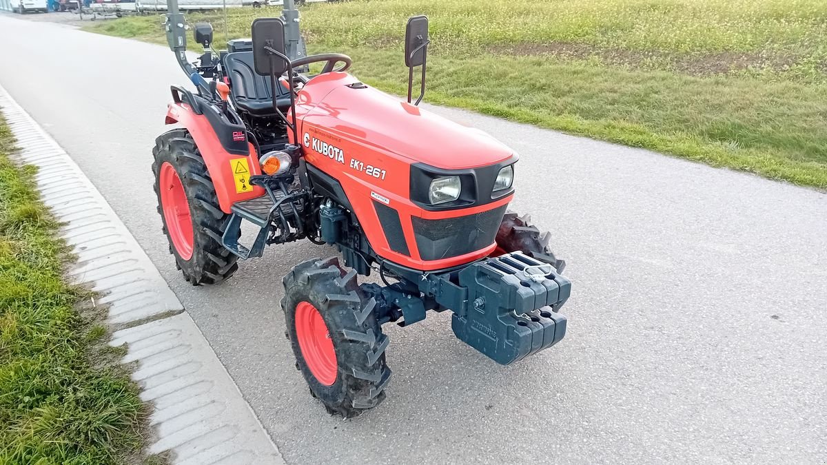 Kommunaltraktor typu Kubota EK1-261, Gebrauchtmaschine v NATTERNBACH (Obrázek 8)