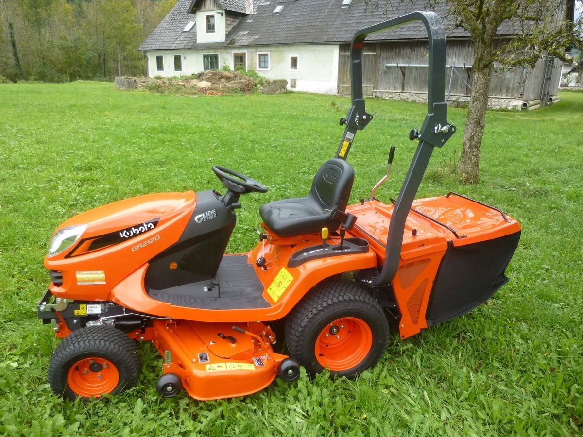 Kommunaltraktor Türe ait Kubota GR2120 MKIII mit Sturzbügel *** LAGERND!!!, Neumaschine içinde Ebensee (resim 5)